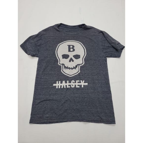 Halsey BADLANDS B SKULL Logo T-Shirt Women's Small Authentic & Licensed - Picture 2 of 11